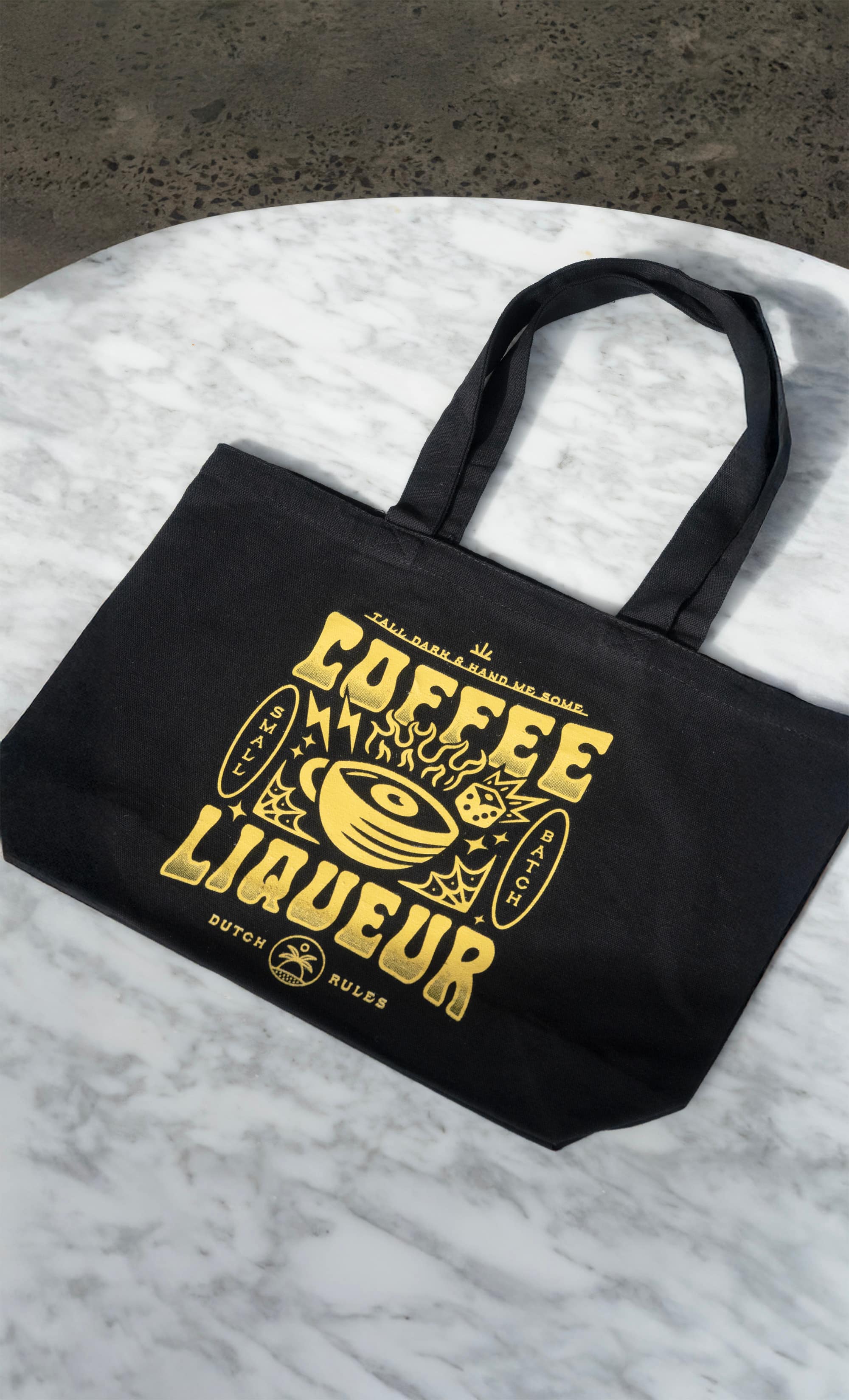 Coffee Liqueur Tote Bag